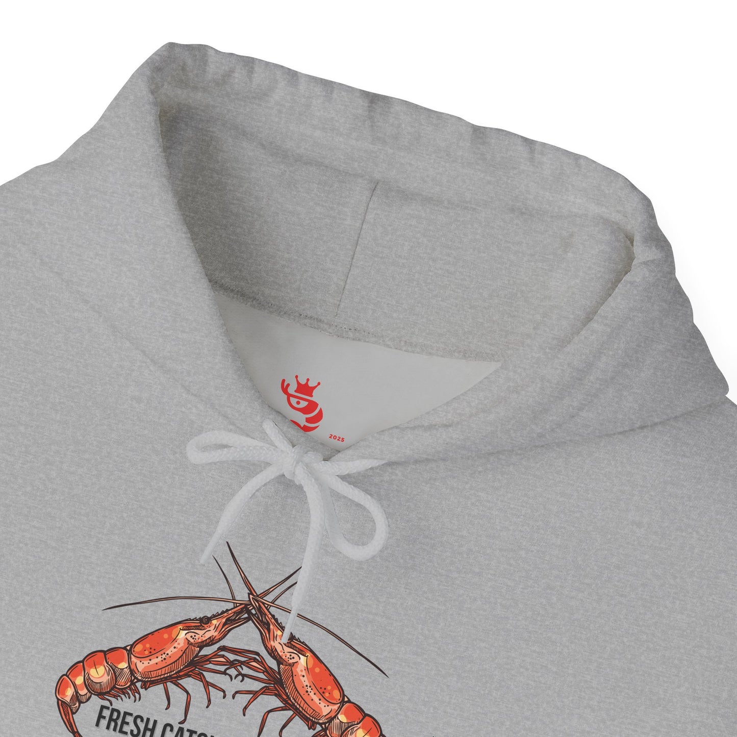 Fresh Catch Shrimp Crew Hoodie – Cozy Aquaculture Sweatshirt