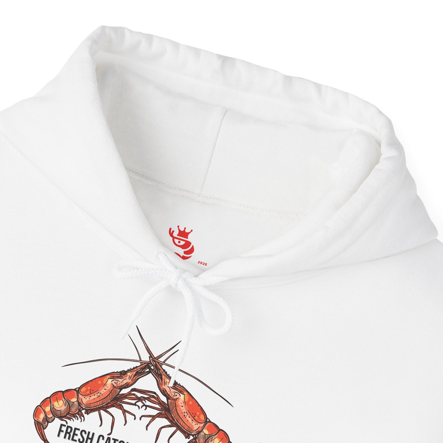 Fresh Catch Shrimp Crew Hoodie – Cozy Aquaculture Sweatshirt