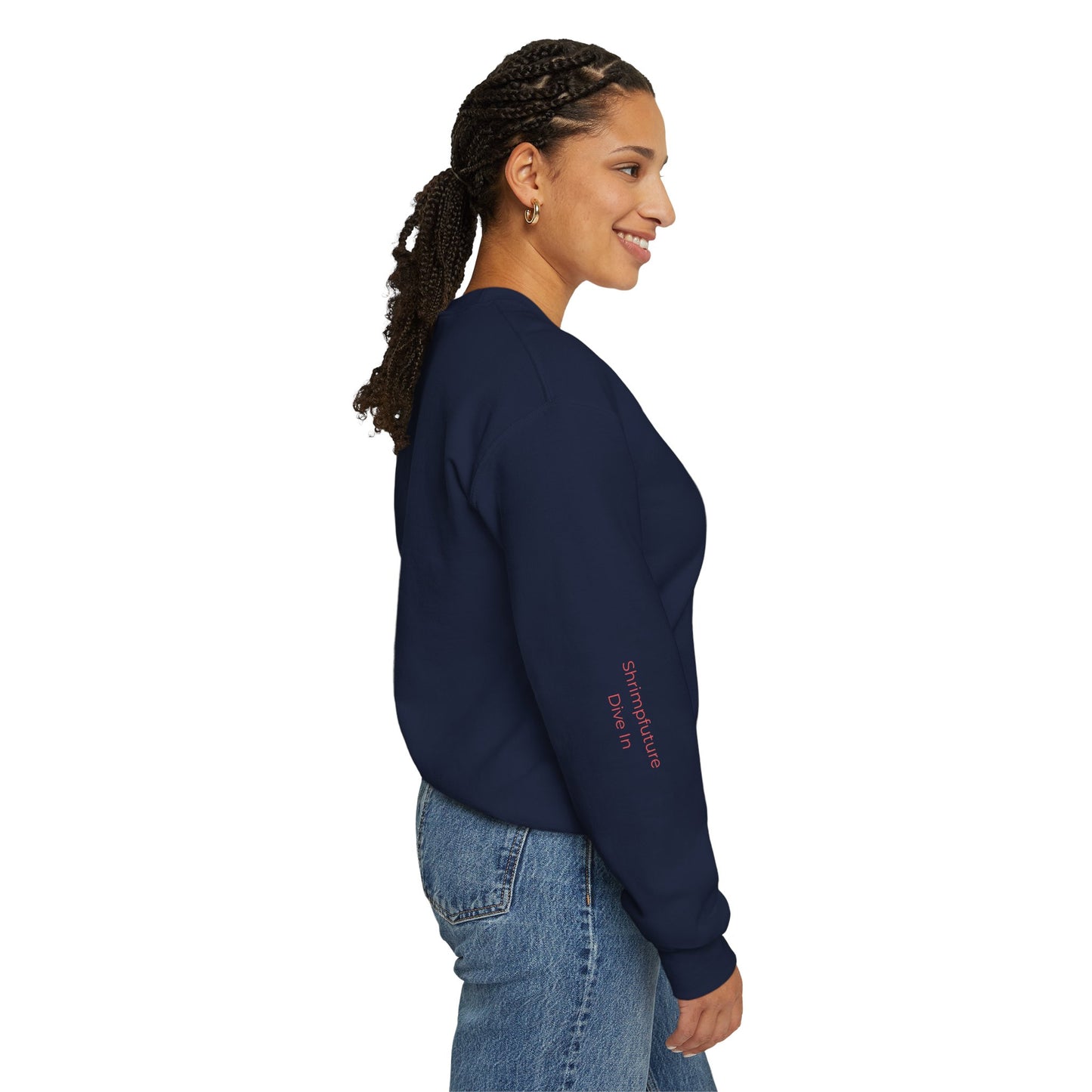 Shrimp Vibes Only Crewneck Sweatshirt