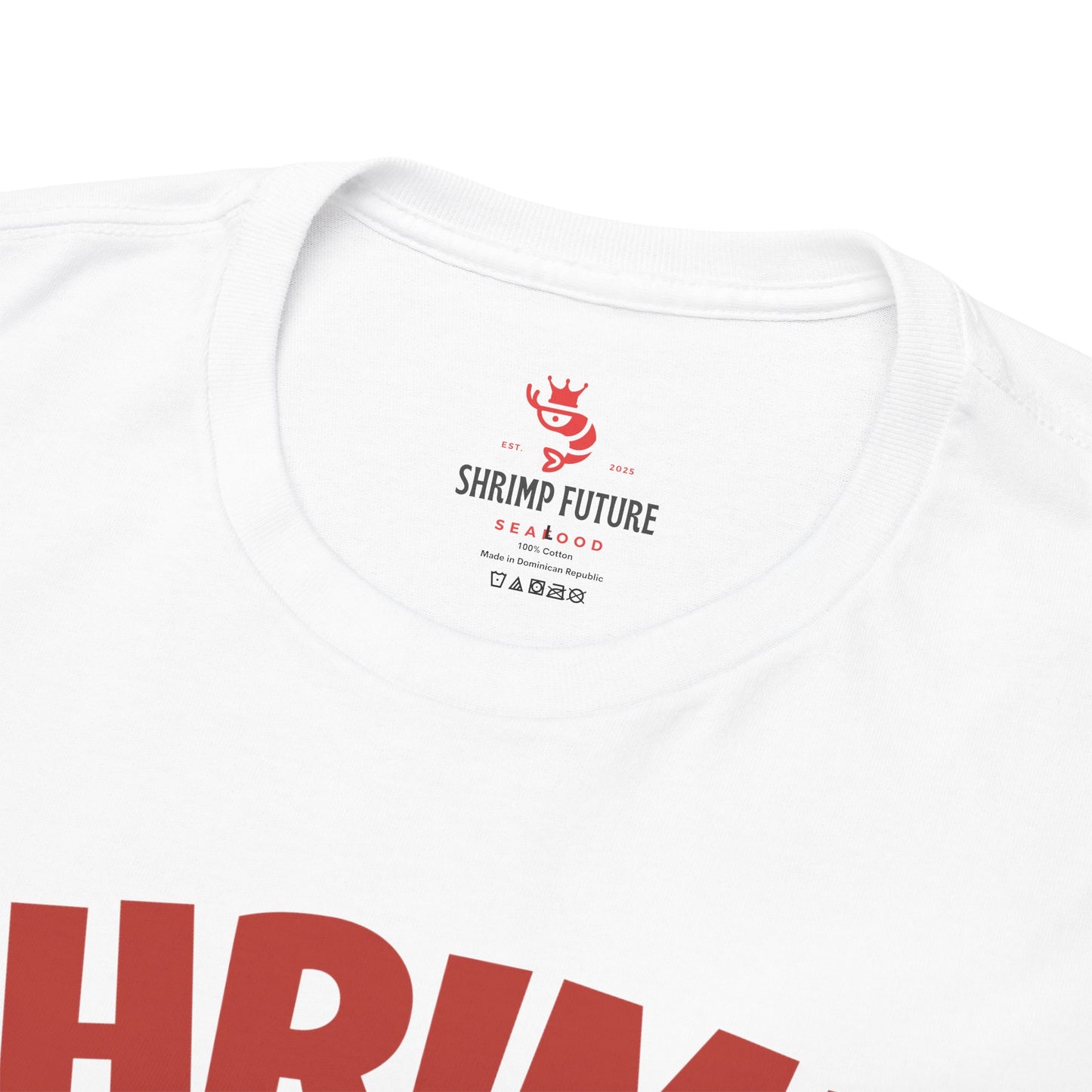 Shrimp Farmer Life Tee - Unisex Heavy Cotton Shirt for Seafood Lovers
