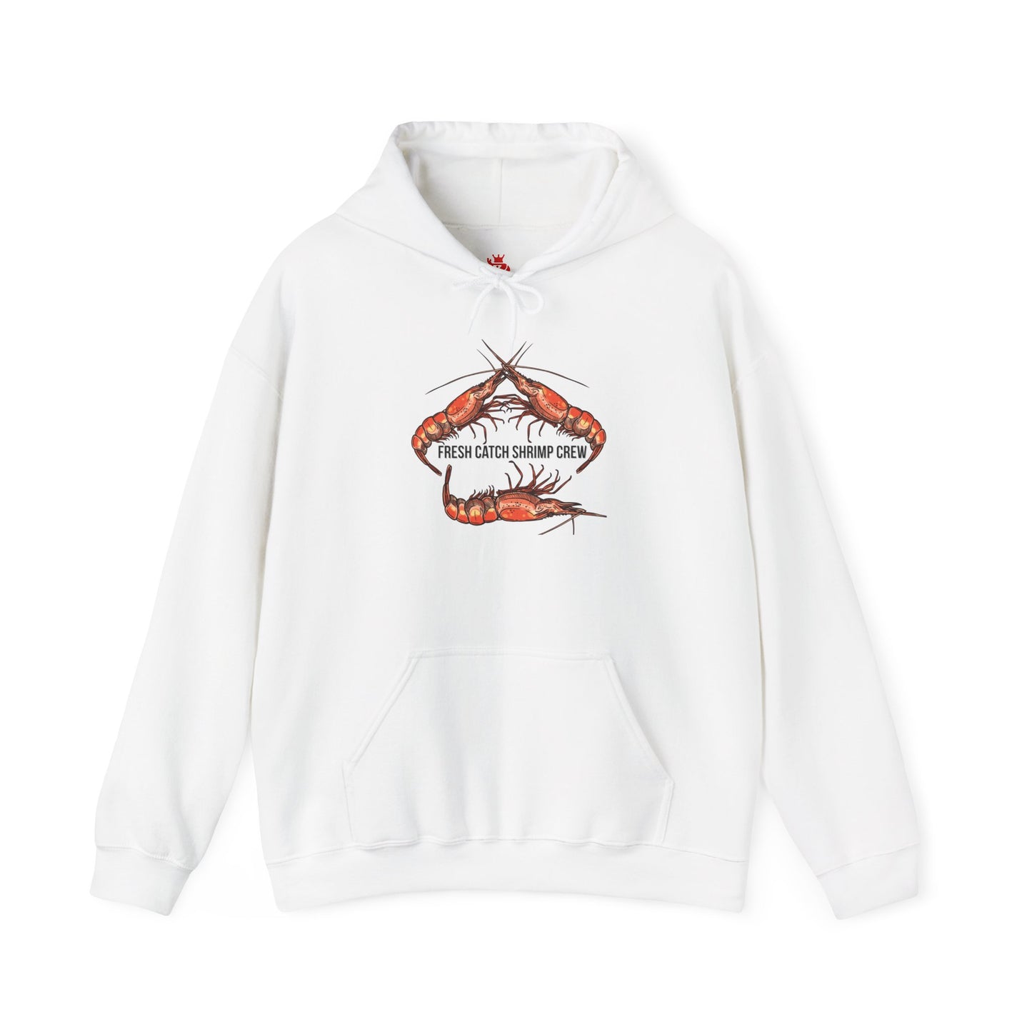 Fresh Catch Shrimp Crew Hoodie – Cozy Aquaculture Sweatshirt