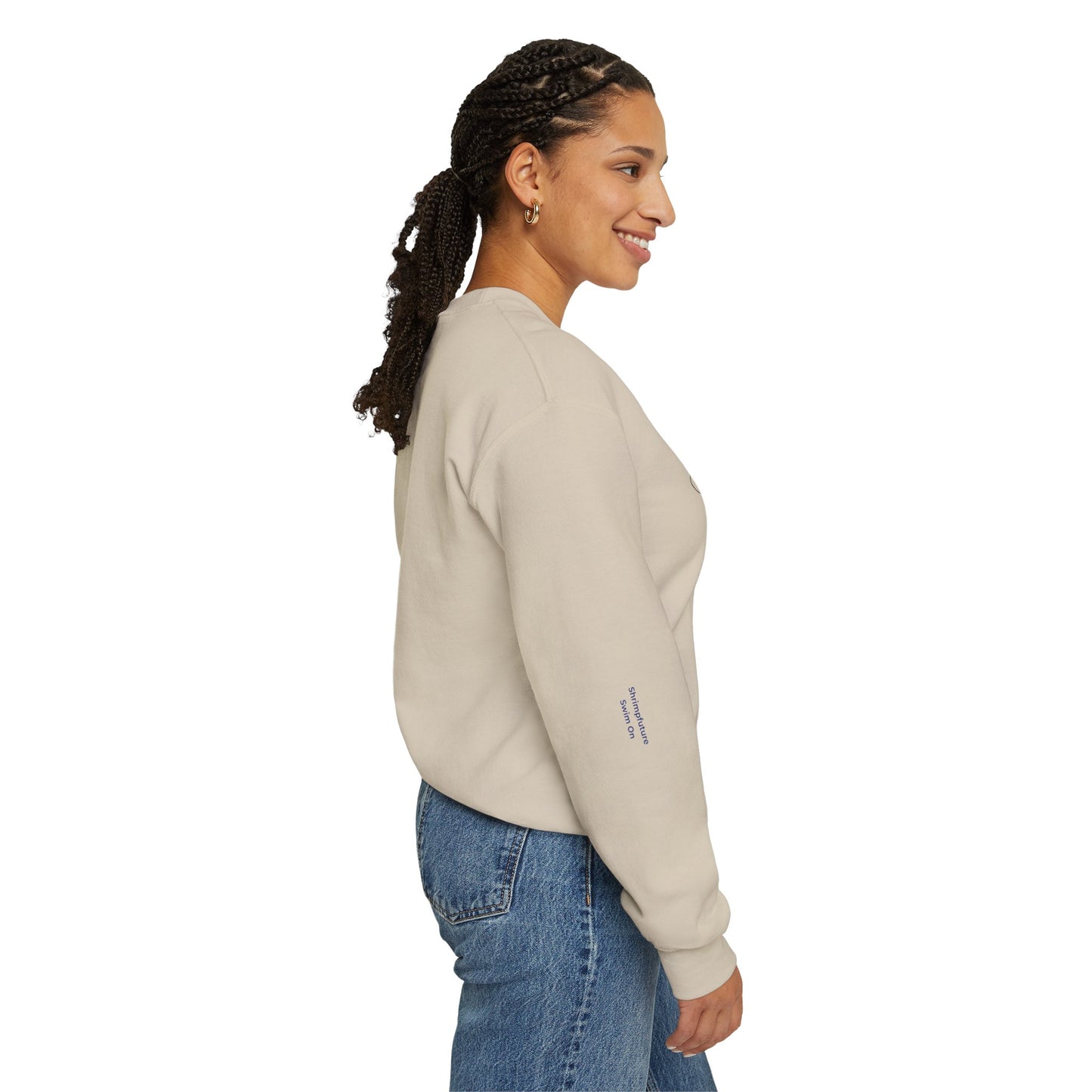 Shrimpin' & Stressin' Unisex Crewneck